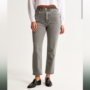 Abercrombie 90s Straight Ultra High Rise Curve Love